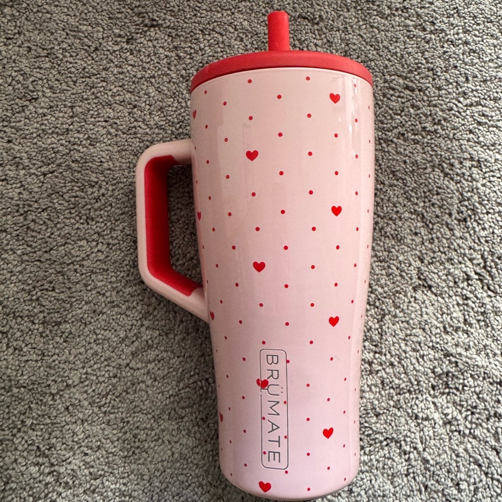 BrüMate Pink Heart Era Tumbler